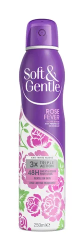 Soft & Gentle Rose Fever Anti-Perspirant Deodorant Spray