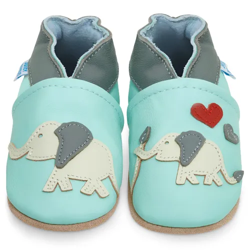 Soft Leather Baby Shoes with Suede Soles - Toddler Shoes -