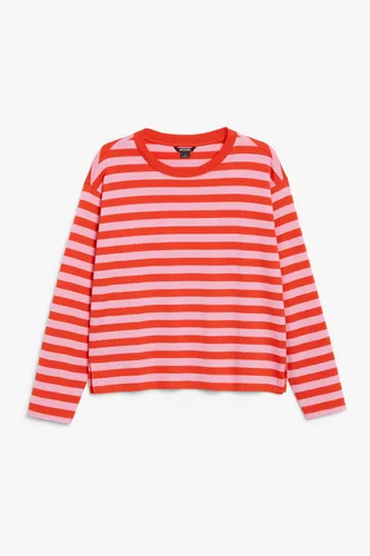 Soft long-sleeve top - Red