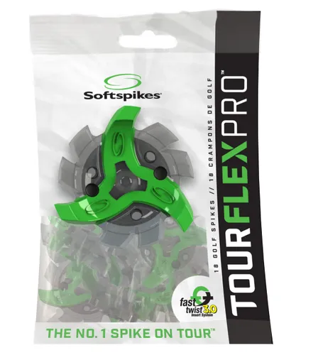Softspikes Tour Flex Pro Fast Twist 3.0 Golf Spikes - 18