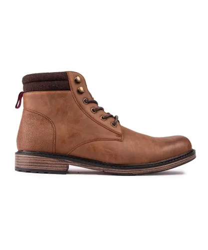 Soletrader Mens Bala Ankle Boots - Tan