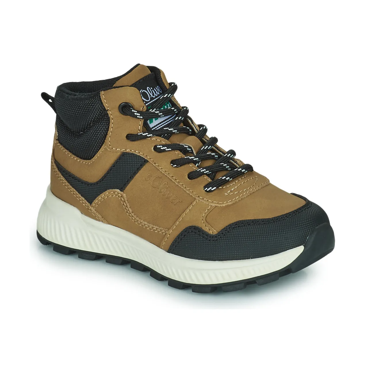 S.Oliver  45105-39-335  boys's Children's Shoes (High-top Trainers) in Brown