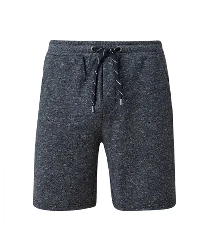 s.Oliver Mens Cotton Jersey Sweat Shorts - Navy