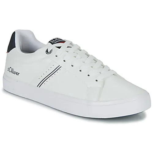 S.Oliver  -  men's Shoes (Trainers) in White