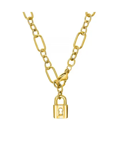 s.Oliver Womens chain with pendant for ladies, stainless steel