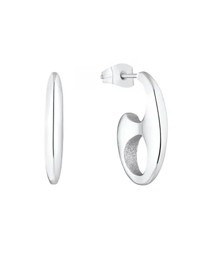s.Oliver Womens ear studs for ladies, stainless steel - Silver Stainless Steel (archived) - One Size