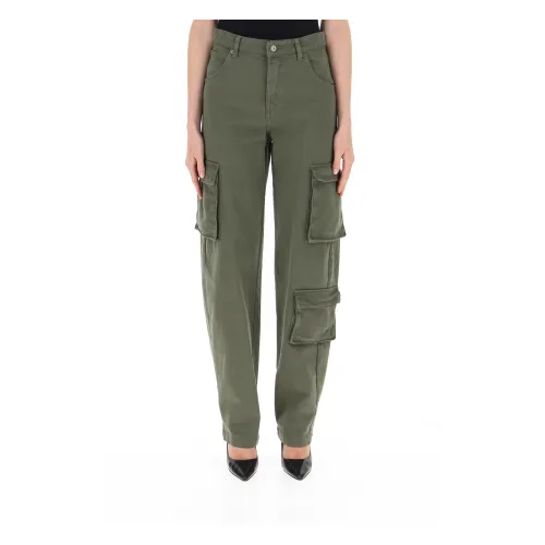 Solotre , Military Pants ,Green female, Sizes: