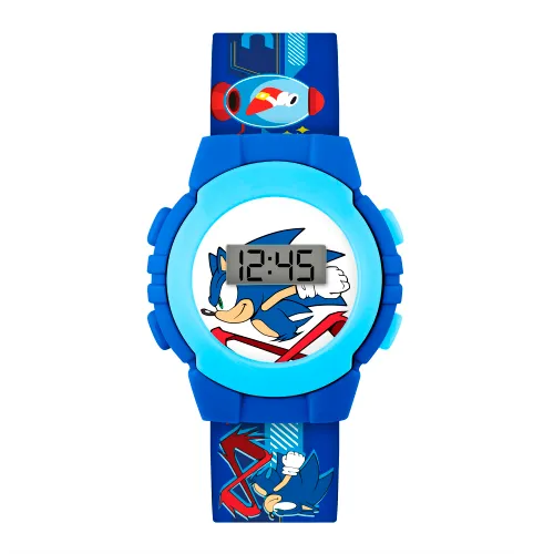 Sonic Boy's Digital Quartz Watch with Plastic Strap SNC4316