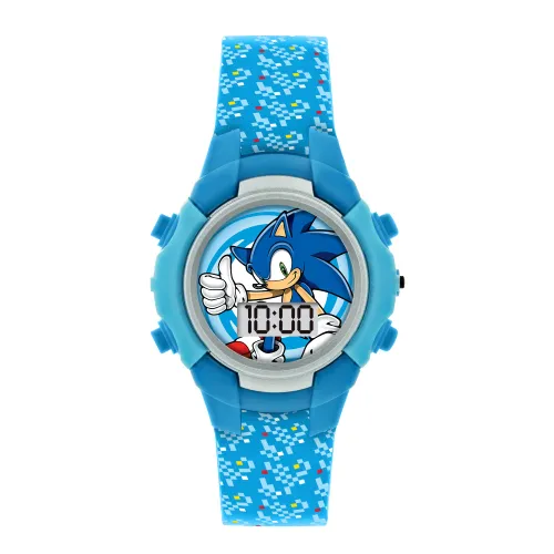 Sonic Boy's Digital Quartz Watch with Silicone Strap SNC4036