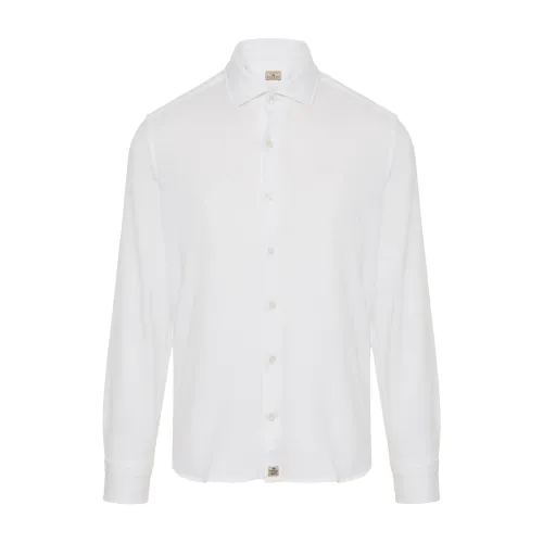 Sonrisa , Italian Cotton/Lyocell Shirt ,White male, Sizes: