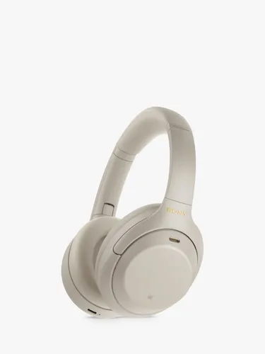 Sony WH-1000XM4 Noise Cancelling Wireless Bluetooth NFC High Resolution Audio Over-Ear Headphones with Mic/Remote - Silver - Unisex
