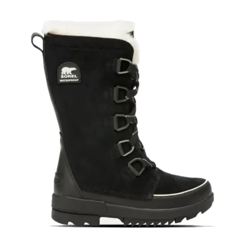 Sorel , Black Torino II Tall Waterproof Boots ,Black female, Sizes: