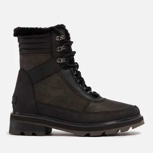 Sorel Lennox Waterproof Leather and Suede Boots - UK