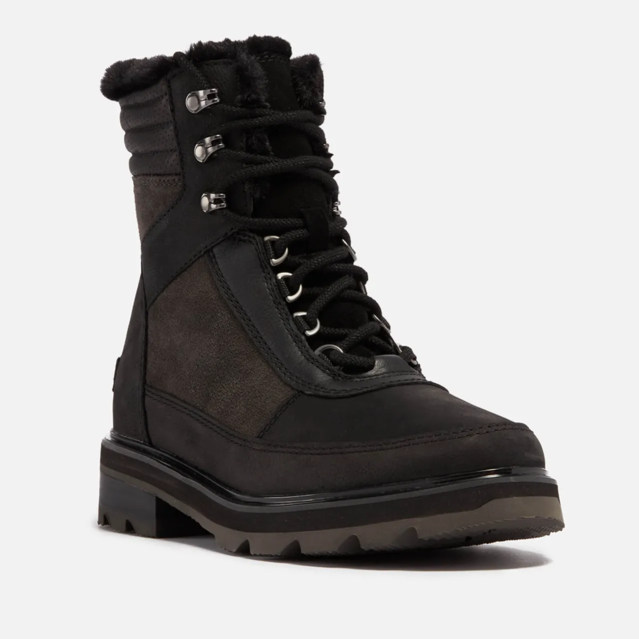 Sorel Lennox Waterproof Leather and Suede Boots