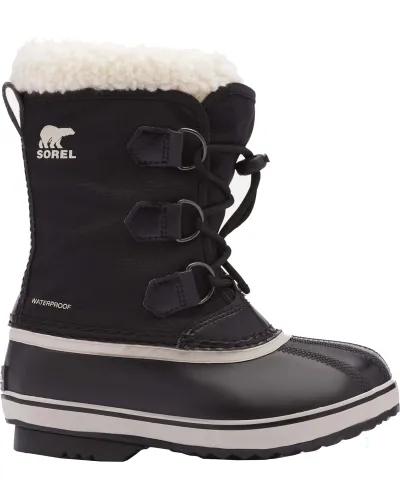 Sorel Yoot Pac Nylon Kids' Snow Boots - black