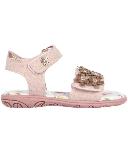 Soulcal Girls Vel Strap Infant Sandals - Pink