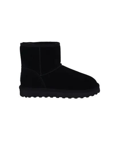 Soulcal Womenss Tahoe Mini Boots in Black Suede