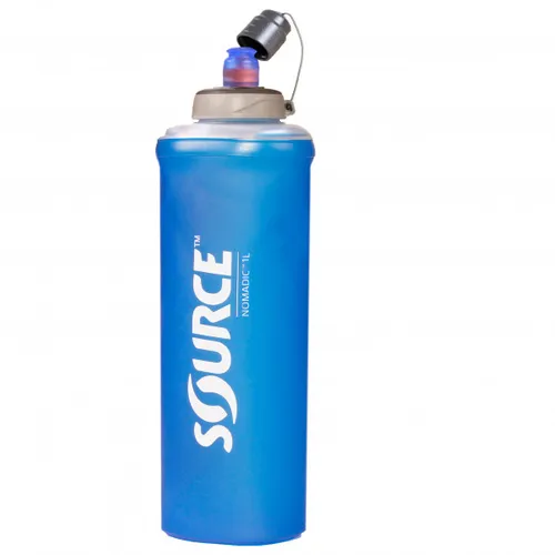 Source - Nomadic Foldable Bottle 1 - Water bottle size 1 l, blue