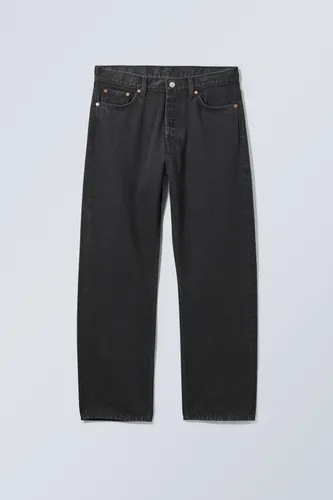 Space Relaxed Straight Jeans - Black