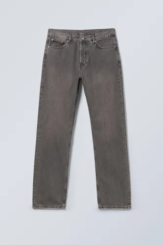 Space Relaxed Straight Jeans - Grey