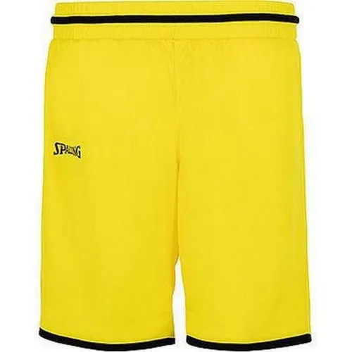 Spalding Women Move Shorts - Lemon Yellow/Black