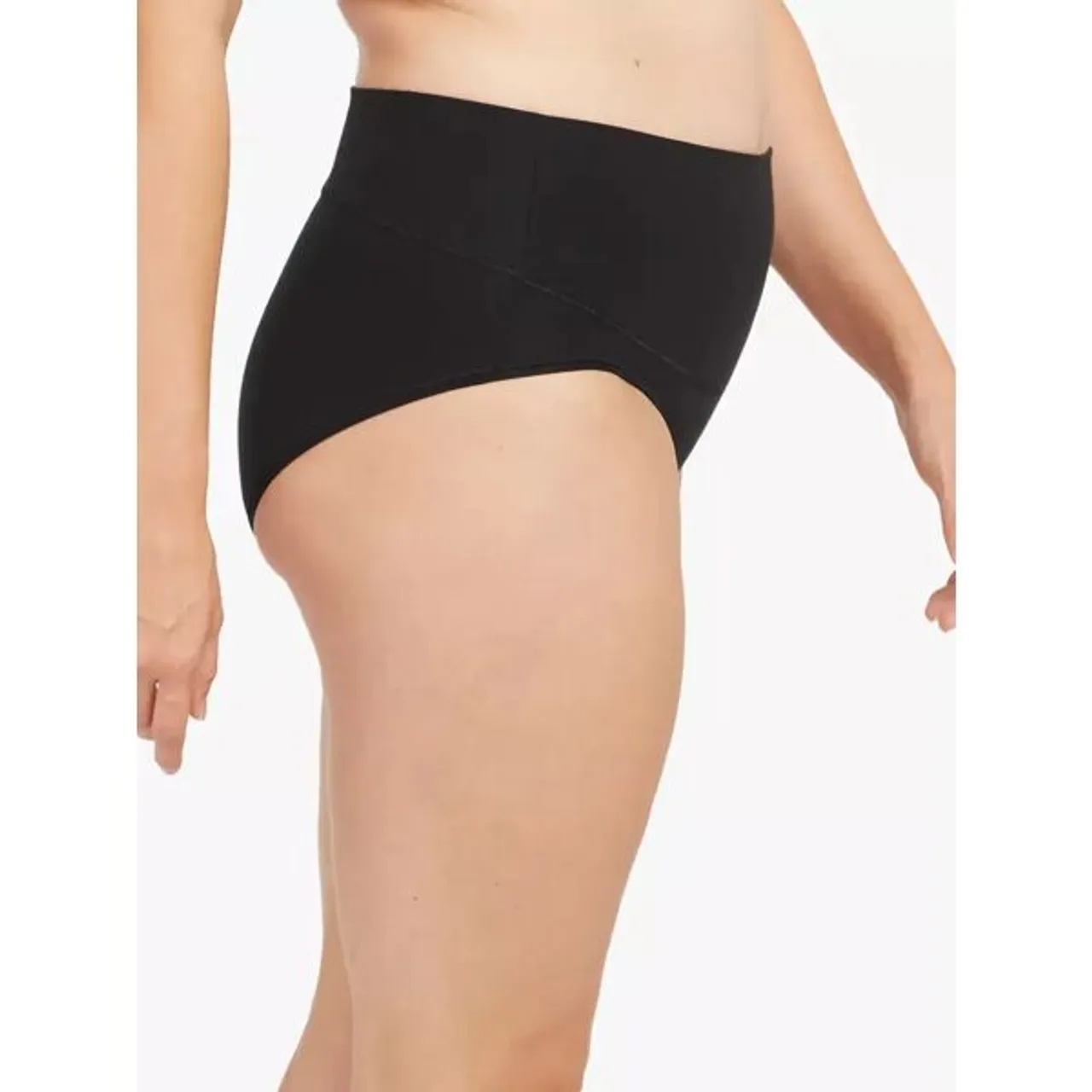 Spanx Light Control Cotton Control Knickers - Very Black - Female