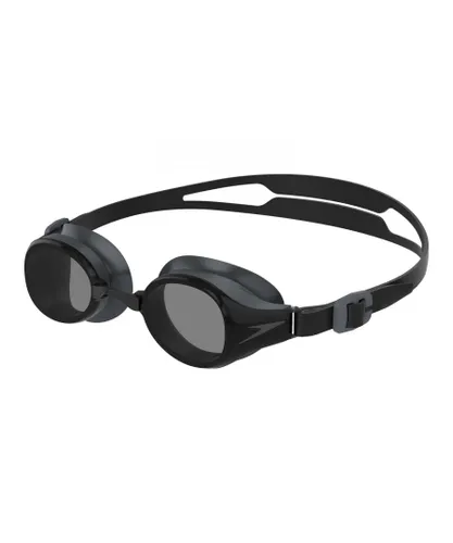 Speedo Mens Accessories Hydropure Swimming Goggles in Black Grey - One Size