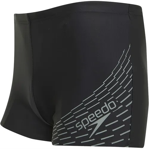 Speedo Mens Medley Logo Aquashorts Black/Grey