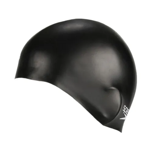 Speedo - Plain Moulded Silicone Cap Junior - Swim cap black