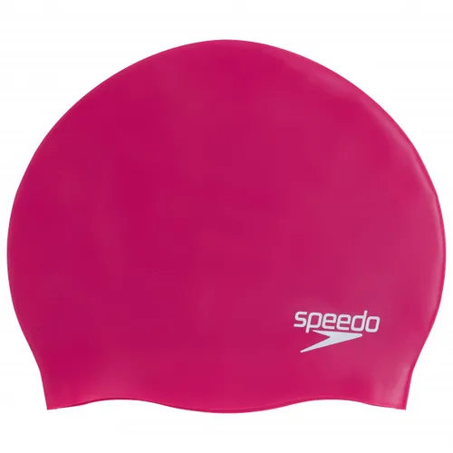Speedo - Plain Moulded Silicone Cap - Swim cap pink
