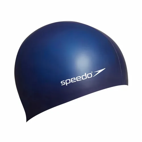 Speedo Unisex Adult Plain Flat Silicone Swimming Cap