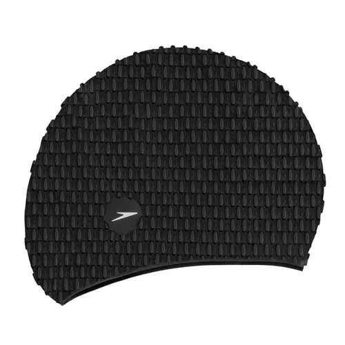 Speedo Unisex Bubble Active+ Swimming Cap | Textured Design