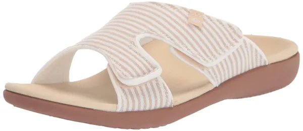 Spenco Women's Kholo Stripe Slide Sandal