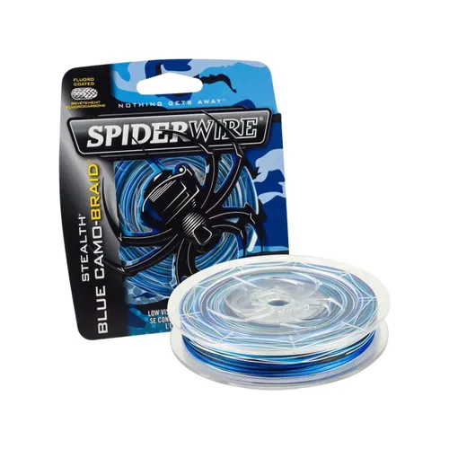 Spiderwire Stealth Line - Blue Camouflage