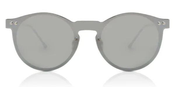 Spitfire Orphius Silver/Green Mirror Men's Sunglasses Silver Size 50