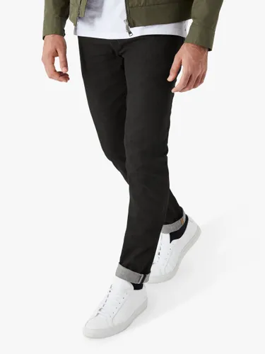 SPOKE 10oz Travel Denim Broad Thigh Jeans - Charcoal - Male