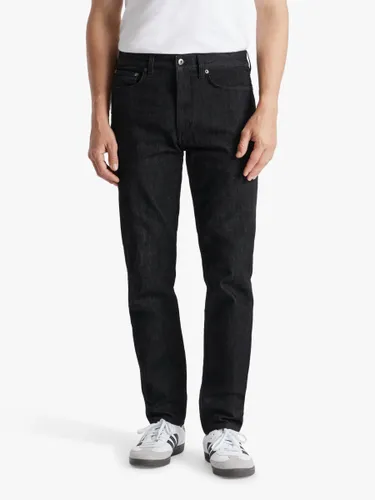 SPOKE 12oz Denim Broad Thigh Jeans - Black - Male