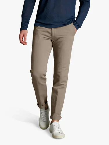 SPOKE Linen Sharps Broad Thigh Trousers - Hopsack - Male
