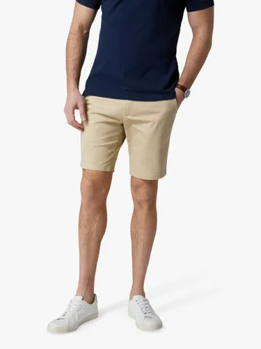 SPOKE Sharps Cotton Blend Regular Thigh Shorts - Khaki - Male