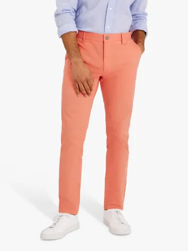 SPOKE Summer Sharps Broad Thigh Chinos, Coral - Coral - Male