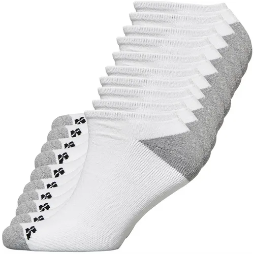 Sport x Fit Mens Ten Pack Cushioned No Show Socks White