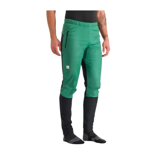 Sportful , Rythmo Pant - Performance Leggings ,Green male, Sizes: