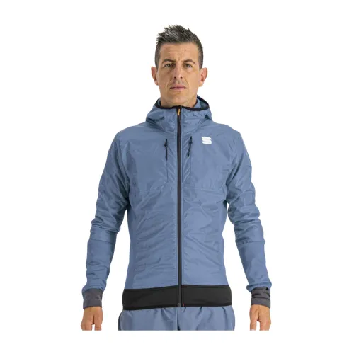 Sportful , Wind Jacket for Cardio Tech ,Blue male, Sizes: