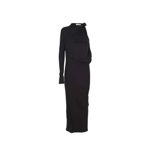 Sportmax , 26210217600 Dress dresses ,Black female, Sizes: