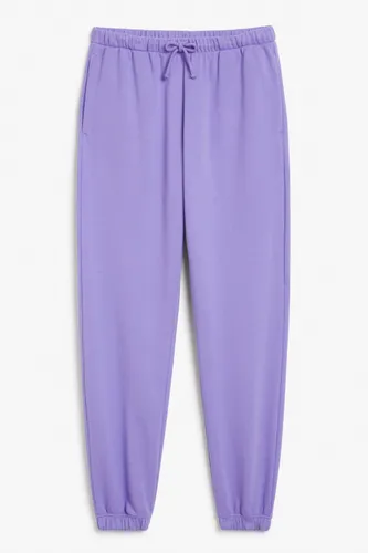 Sporty sweatpants - Purple
