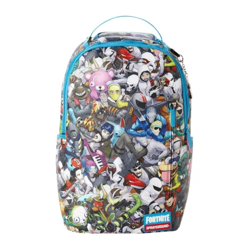 Sprayground , Multicolour Kids Backpack with Front Zipper Pocket ,Multicolor unisex, Sizes: ONE SIZE