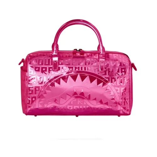 Sprayground , Pink Offended Mini Duffle Bag - Stylish and Functional ,Pink female, Sizes: ONE SIZE