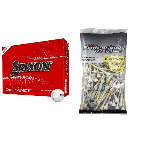 Srixon Distance 10 (NEW MODEL) - Dozen Golf Balls - High