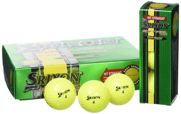 Srixon Men's Soft Feel Golf Ball (Pack of 12)