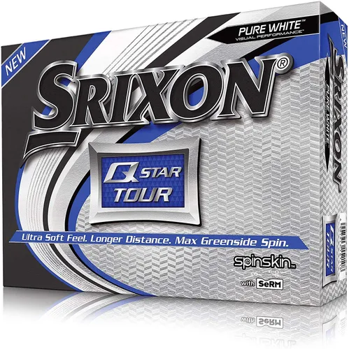 Srixon Q-Star Tour 3 White - 12 Golf Balls - Performance &